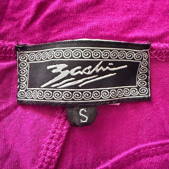 Zashi boho chic, stretchy skirt fuchsia pink S - Picture 3 of 4